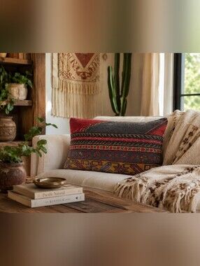 NWT Sundance Alanya Vintage Knotted Pillow-16x24
